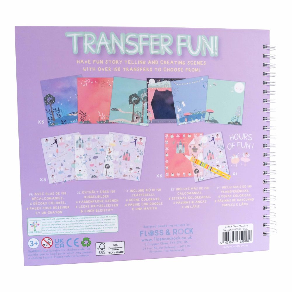 Enchanted Ballet Transfer Fun Floss & Rock