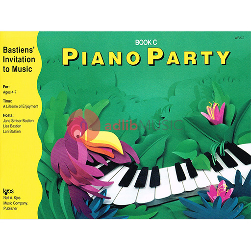 Invitation To Music Piano Party Bk C - Jane Bastien - Piano Neil A. Kjos Music Company