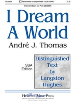 I Dream A World Ssa/Pno -