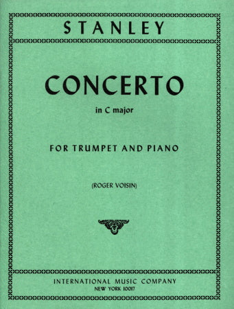 Concerto in C major for Trumpet & Piano - Stanley - IMC2426