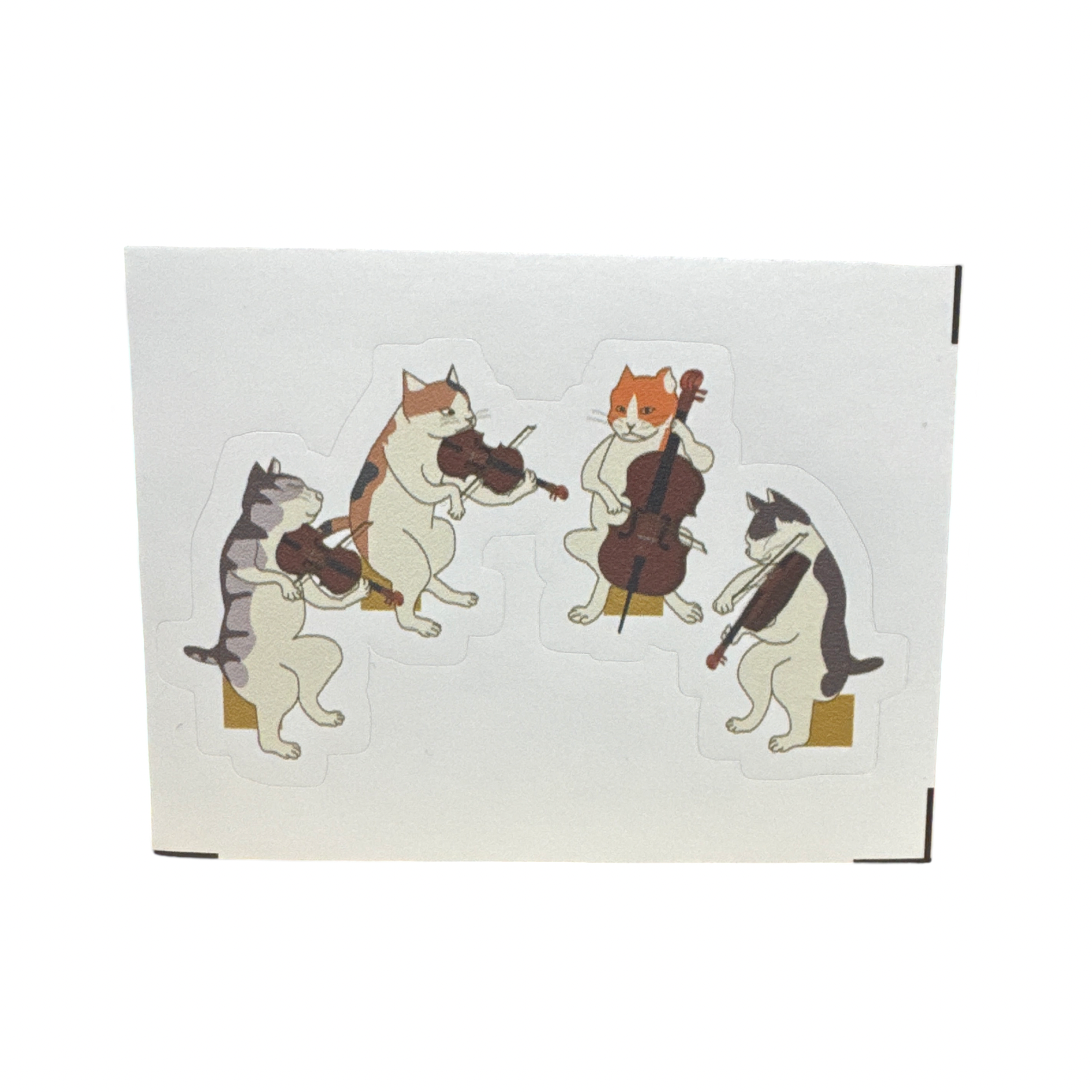 Sticker Cat Quartet