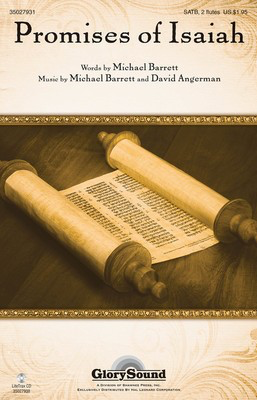 Promises of Isaiah - David Angerman|Michael Barrett - SATB Michael Barrett Shawnee Press Choral Score Octavo