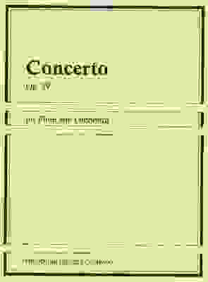 Concerto Op 39 for Flute and Piano