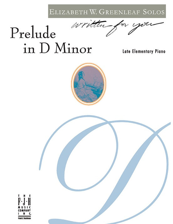 Greenleaf - Prelude in D Minor - Piano (Digital Download)