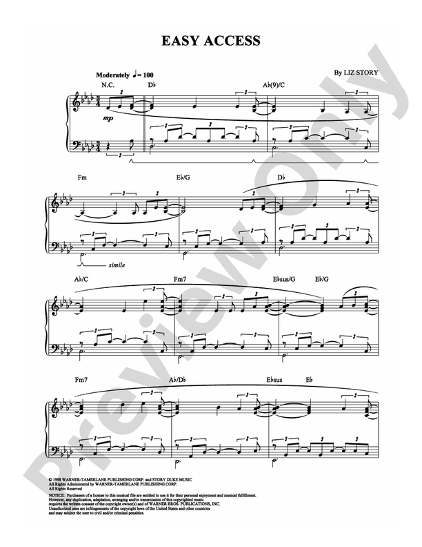 Easy Access - Piano (Digital Download)