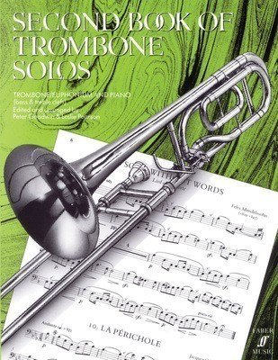 Second Book of Trombone Solos - Trombone /Piano Accompaniment by Pearson/Goodwin Faber 0571510841