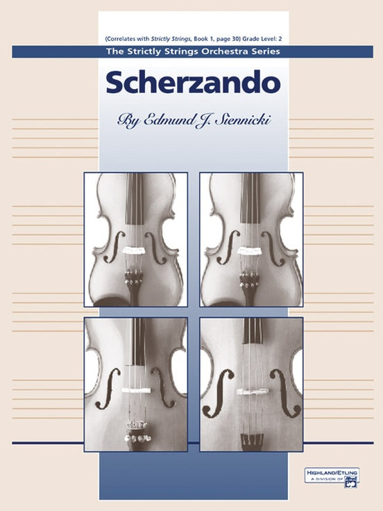 Scherzando – String Orchestra Conductor Score & Parts (Digital Download)