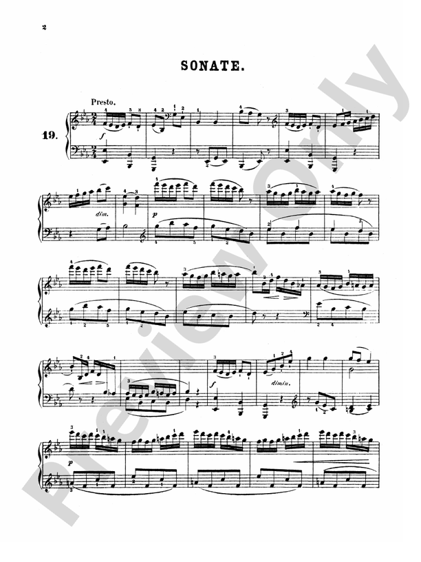 Clementi - Piano Sonatas (Volume IV) - Piano Solo (Digital Download)