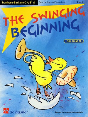 The Swinging Beginning - Trombone - Peter de Boer - Baritone|Euphonium|Trombone De Haske Publications /CD