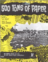 Five Hundred Tons Of Paper (500 Tons Of Paper) - PVG (Digital Download)