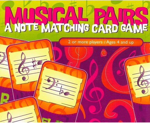 Musical Pairs Card Game