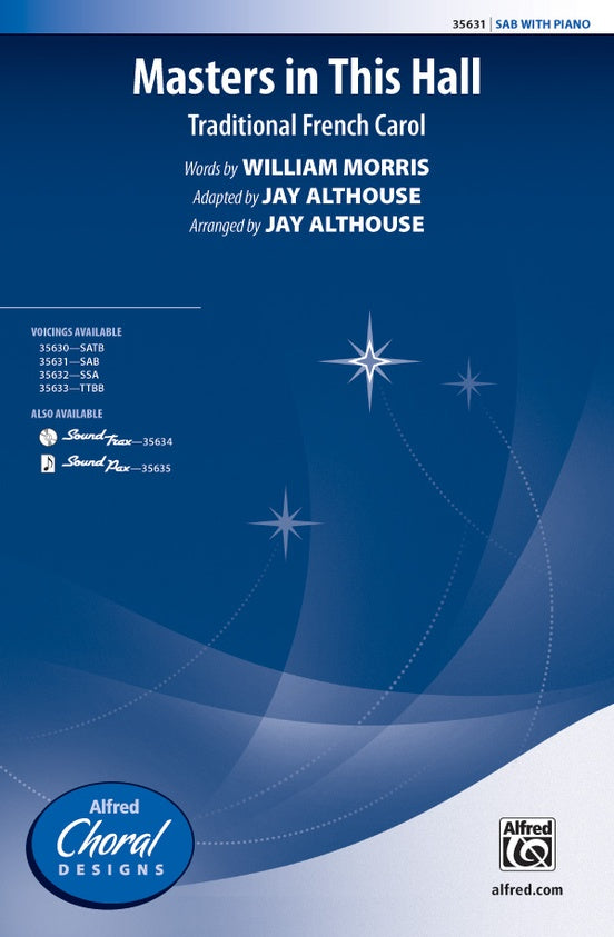 Masters in This Hall – SAB Choral Octavo (Digital Download)