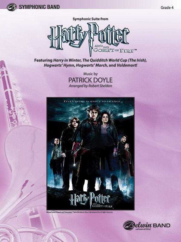 Harry Potter & Goblet of Fire Symph Suite CB Gr 4 Doyle Patrick