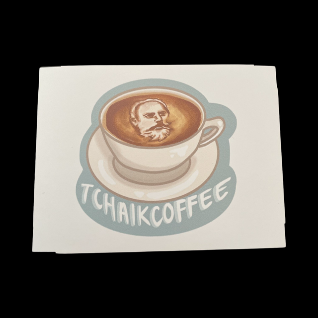 Sticker Tchaikcoffee