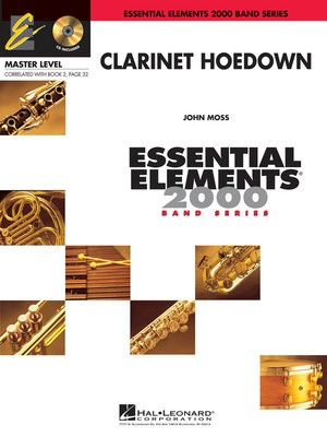 Clarinet Hoedown - Includes Full Performance CD - John Moss - Hal Leonard Score/Parts
