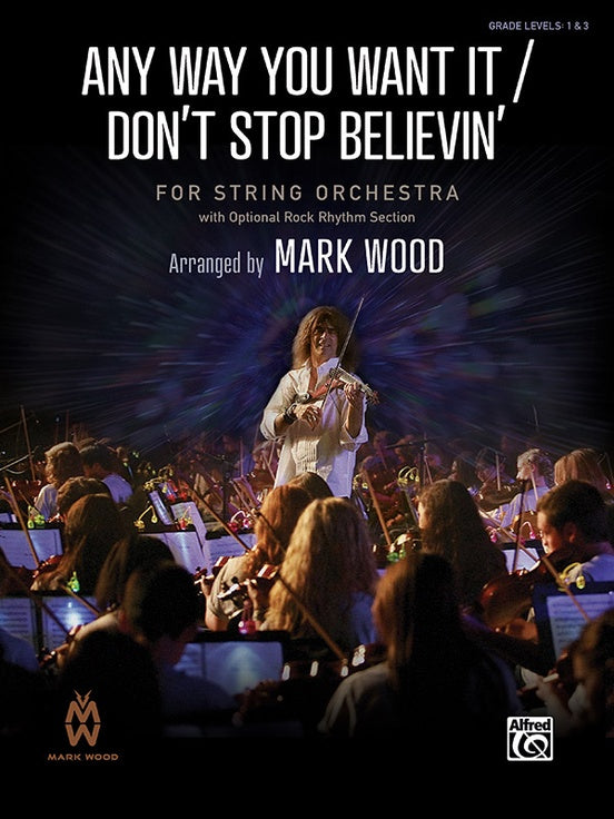 Any Way You Want It / Don't Stop Believin' - String Orchestra Conductor Score & Parts (Digital Download)