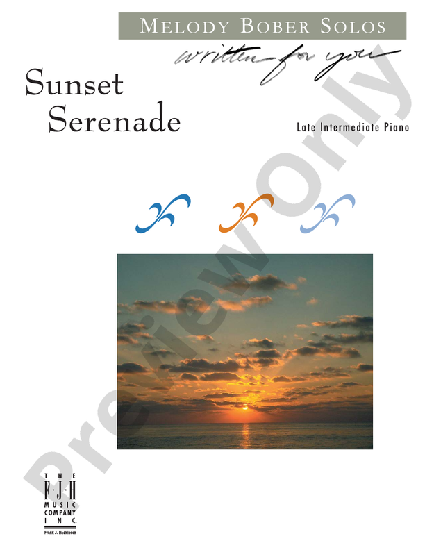 Sunset Serenade - Piano (Digital Download)