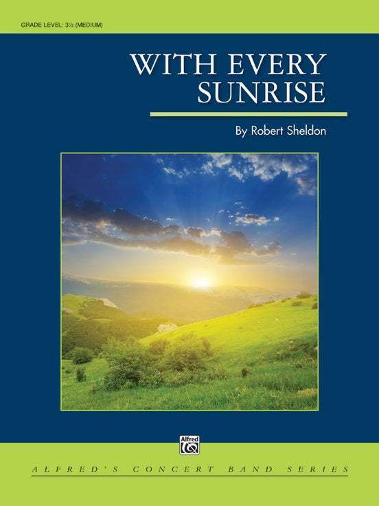 With Every Sunrise - Concert Band Conductor Score & Parts (Digital Download)