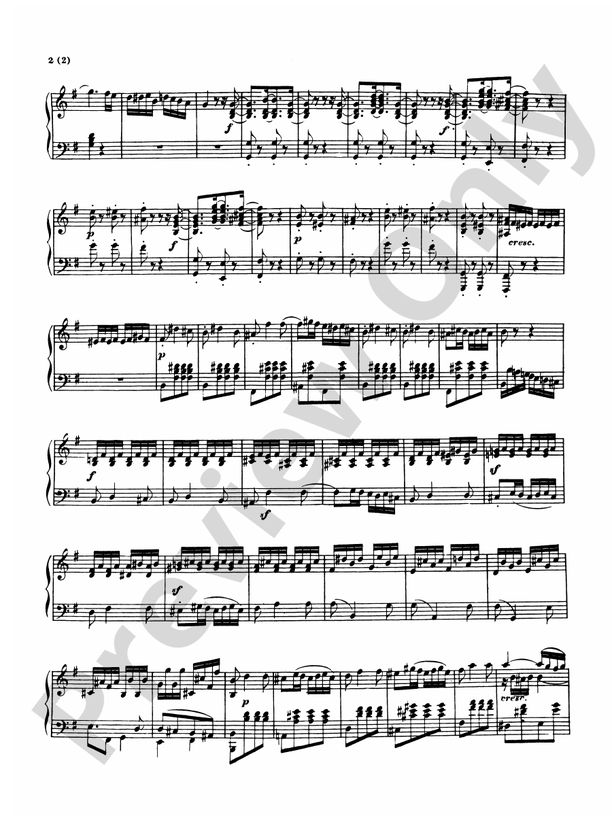 Beethoven - Sonatas (Urtext), Volume II - Piano Solo (Digital Download)