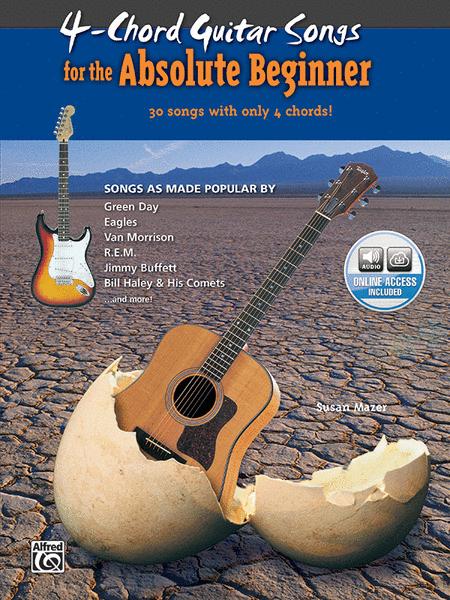 4 CHORD SONGS FOR THE ABSOLUTE BEGINNER BK/CD