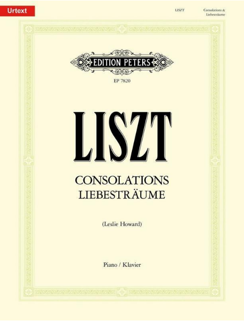 Liszt (Howard) - Consolations and Liebestraume - Piano - PETERS EP7820
