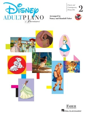 Adult Piano Adventures - Disney Book 2 - Nancy & Randall Faber - Faber Piano Adventures