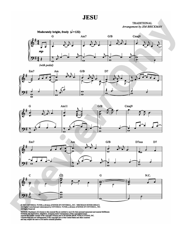 Jesu - Piano (Digital Download)