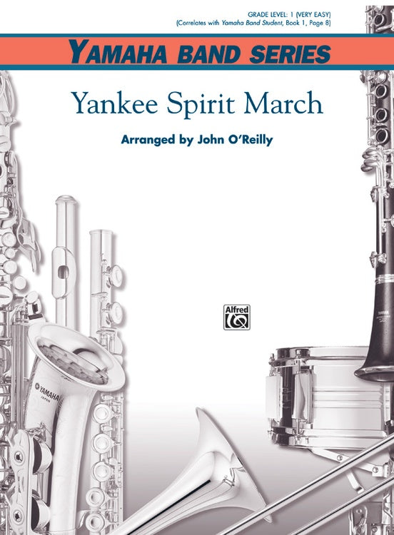 Yankee Spirit March - Concert Band Conductor Score & Parts (Digital Download)