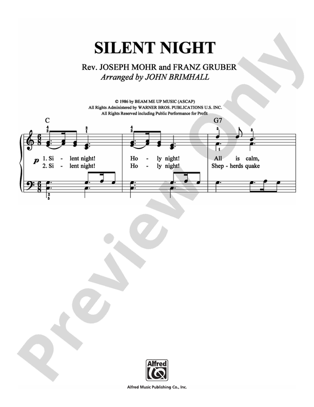 Silent Night - DSM-PS-0009811 - Easy Piano (Digital Download)