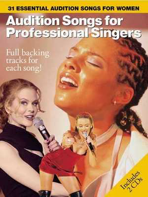 Audition Songs Professional Singers Bk/2Cd Women -