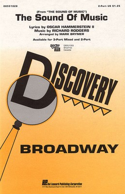 The Sound of Music - Oscar Hammerstein II|Richard Rodgers - 2-Part Mark Brymer Hal Leonard Choral Score Octavo