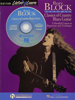Rory Block Teaches Classics of Country Blues Guitar - Guitar Rory Block Homespun /CD