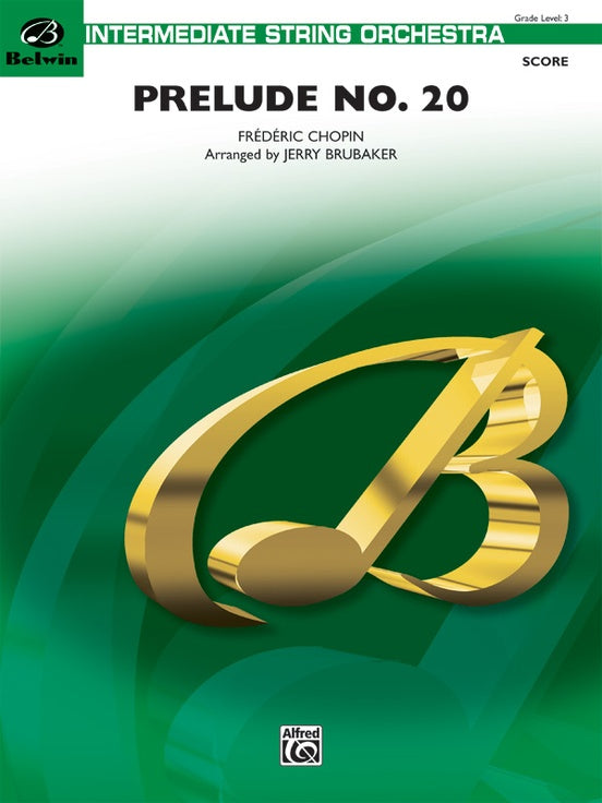 Prelude No. 20 – String Orchestra Conductor Score & Parts (Digital Download)