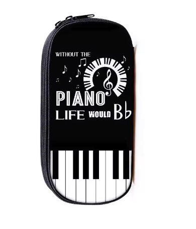Music Pencil Case without the Piano Life would Bb