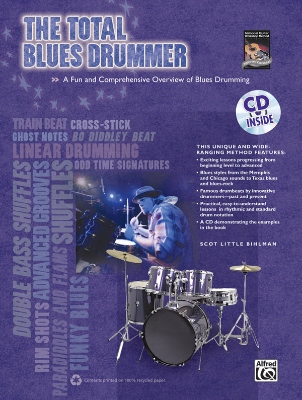 TOTAL BLUES DRUMMER BK/CD