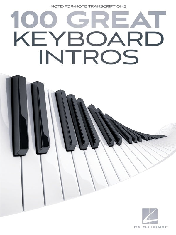 100 Great Keyboard Intros - Piano - Various - Hal Leonard