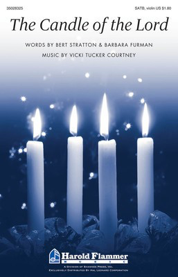 The Candle of the Lord - Vicki Tucker Courtney - SATB Barbara Furman|Bert Stratton Shawnee Press Choral Score Octavo