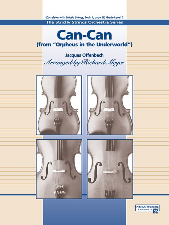 Can-Can – String Orchestra Conductor Score & Parts (Digital Download)