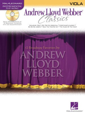 Andrew Lloyd Webber Classics - Viola - Viola Play-Along Book/CD Pack - Andrew Lloyd Webber - Viola Hal Leonard /CD