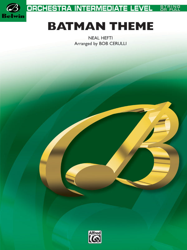 BATMAN THEME ORIGINAL TV SERIES FO GR2.5 HEFTI NEIL