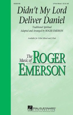 Didn't My Lord Deliver Daniel - 2-Part Roger Emerson Hal Leonard Octavo