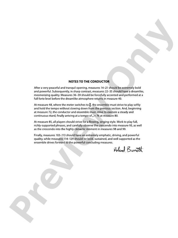 Appalachian Dreams - Concert Band Conductor Score & Parts (Digital Download)