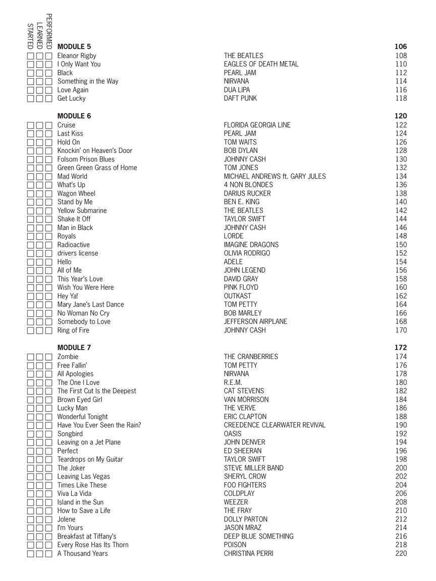 The Justinguitar Easy Guitar Songbook - Easy Guitar Hal Leonard 299334