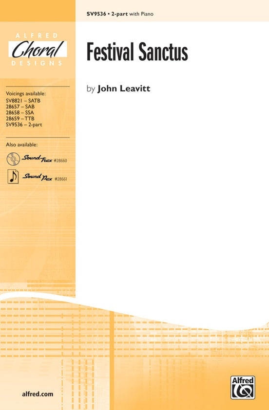 Festival Sanctus – 2-Part Choral Octavo (Digital Download)