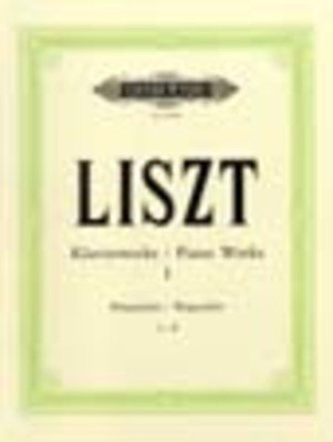 Liszt - Piano Works Vol. 1 - Piano - Peters EP3600A