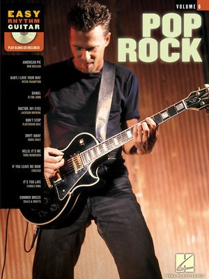 Pop/Rock - Easy Rhythm Guitar Series Volume 6 - Guitar Hal Leonard Guitar TAB /CD