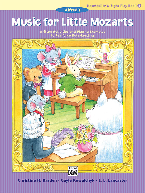 Music for Little Mozarts Notespeller Book 4 - Barden Christine / Kowalchyk Gayle / Lancaster E.L. Alfred 45127