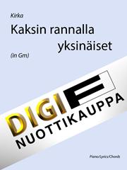 Kaksin rannalla yksinäiset in Gm - Guitar/Piano/Voice (Digital Download)