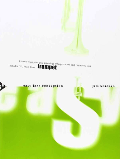 Easy Jazz Conception Trumpet Book/CD