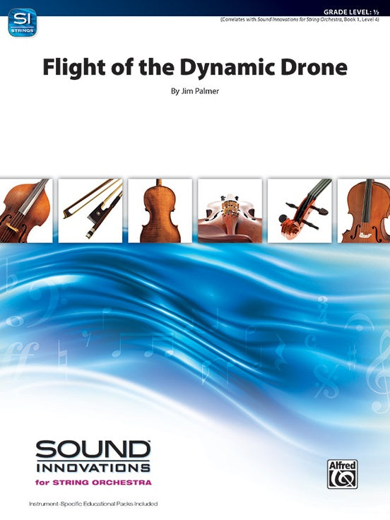 Flight of the Dynamic Drone – String Orchestra Conductor Score & Parts (Digital Download)